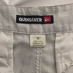 Quicksilver men's shorts size 30